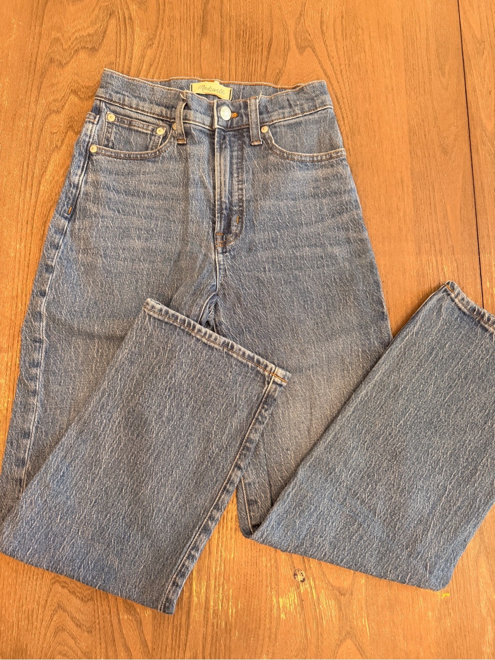 Madewell The Perfect Vintage Wide-Leg Jeans — Size 24
